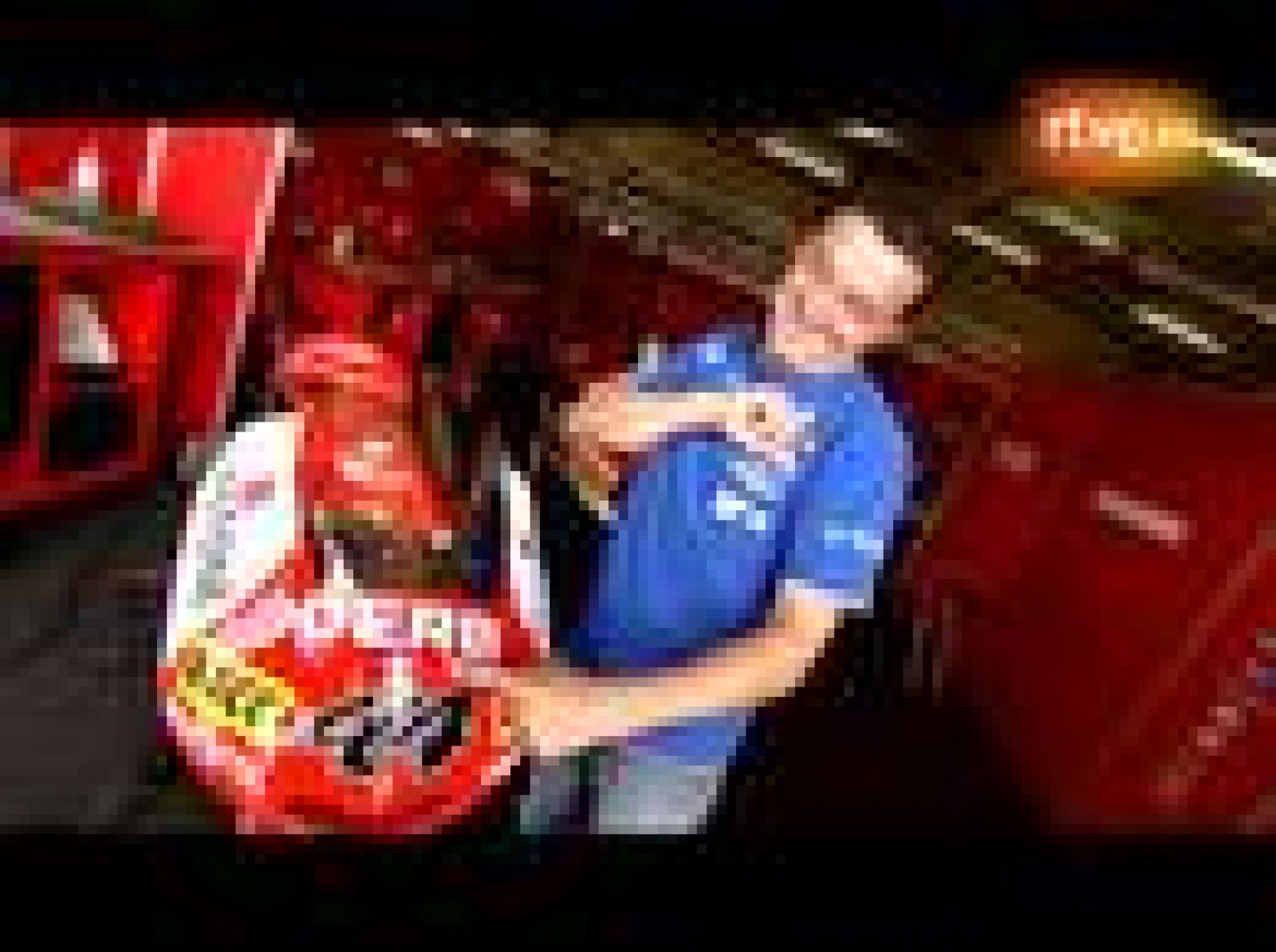 'Champi' Herreros paseó su simpatía por el 'paddock' de Brno.