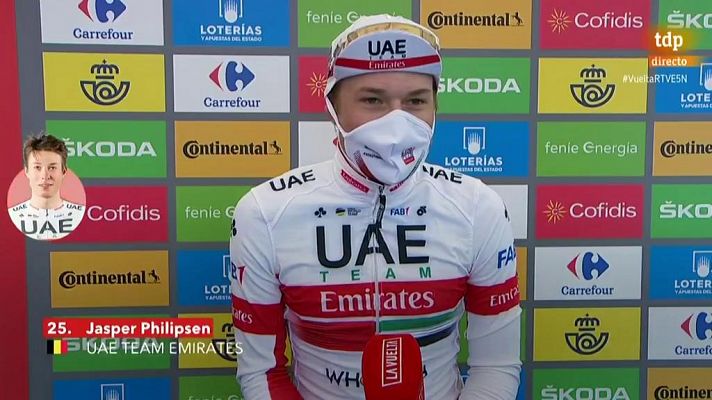 Vuelta ciclista a España - Vuelta 2020 | Jasper Philipsen: "No puedo describir lo feliz que me siento"