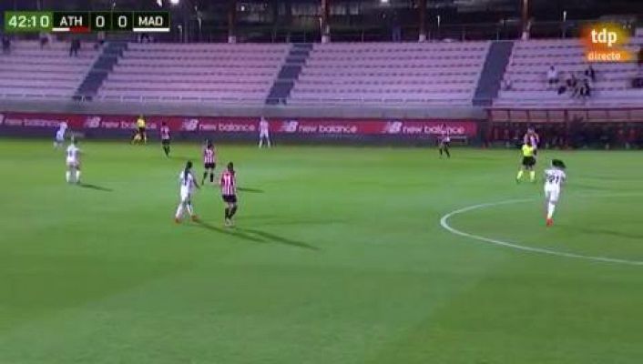 Liga femenina | El Athletic gana 2-0 al Madrid CFF