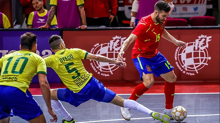 Fútbol Sala - Encuentro amistoso Selecciones absolutas de España y Brasil