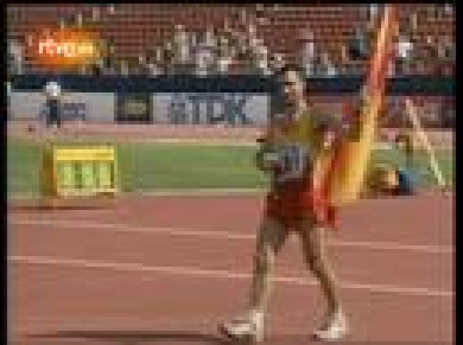 Jesús Ángel García Bragado conseguía la medalla de plata en los Mundiales de Edmonton, en 2001, en la prueba de 50 km. marcha.