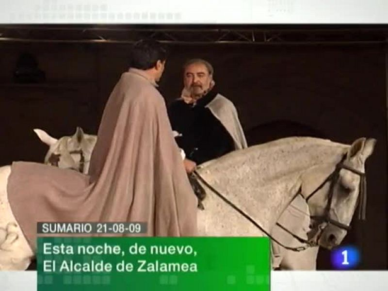 Noticias de Extremadura. Informativo Territorial de Extremadura. (21/08/09)