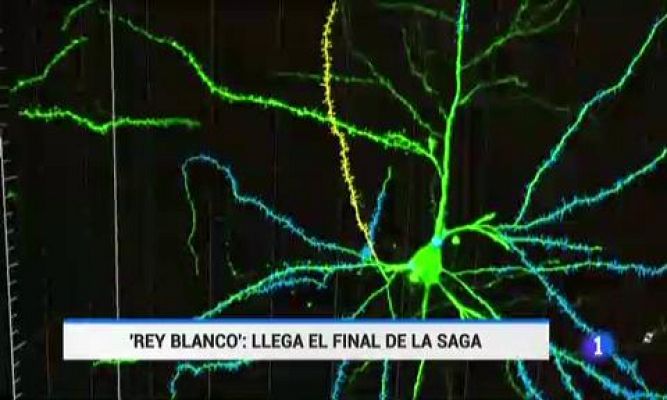 Telediario 1 - Juan Gómez-Jurado publica 'Rey Blanco', el desenlace de su trilogía 'Reina Roja'