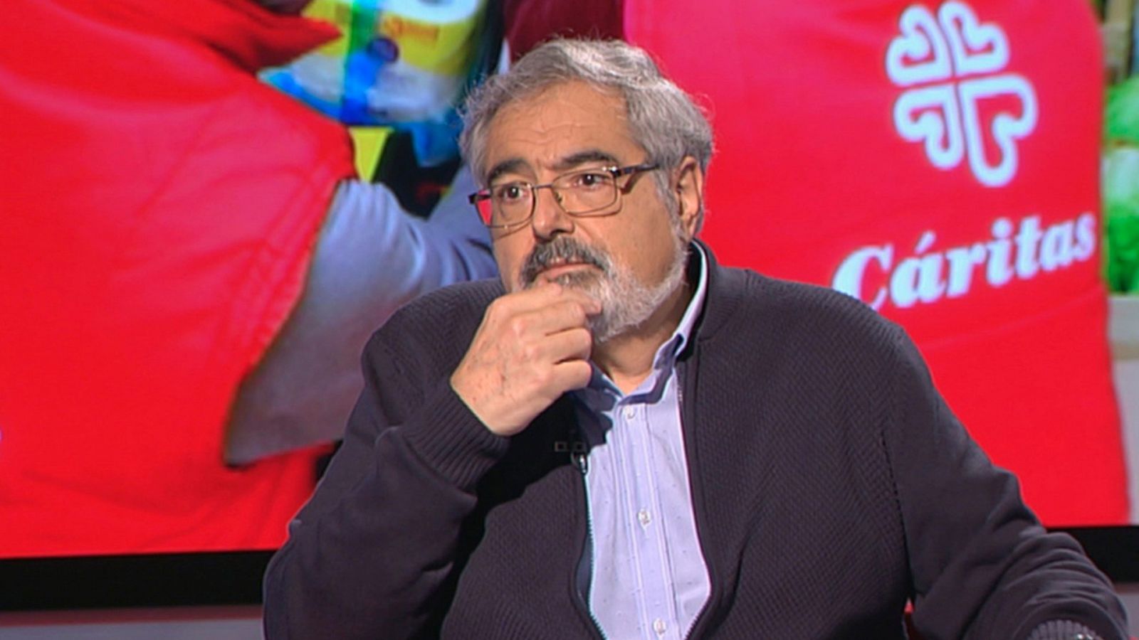 LLuis Falgas entrevista a Eduard Sala, responsable d'Acció Social de Càritas Diocesana de Barcelona, al Aquí Parlem