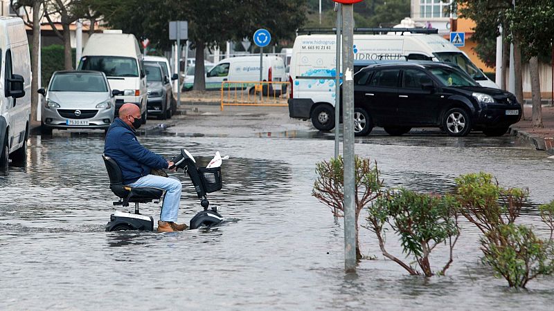 El temporal deja daños en viviendas, vehículos, cosechas e infraestructuras de la Comunidad Valenciana