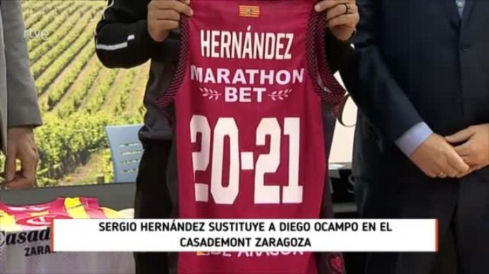 Sergio Hernández, de la selección argentina al Zaragoza