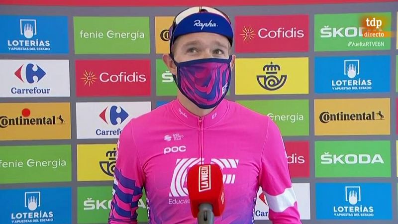 Vuelta 2020 | Magnus Cort Nielsen: "Saba que tena opciones en un sprint reducido"