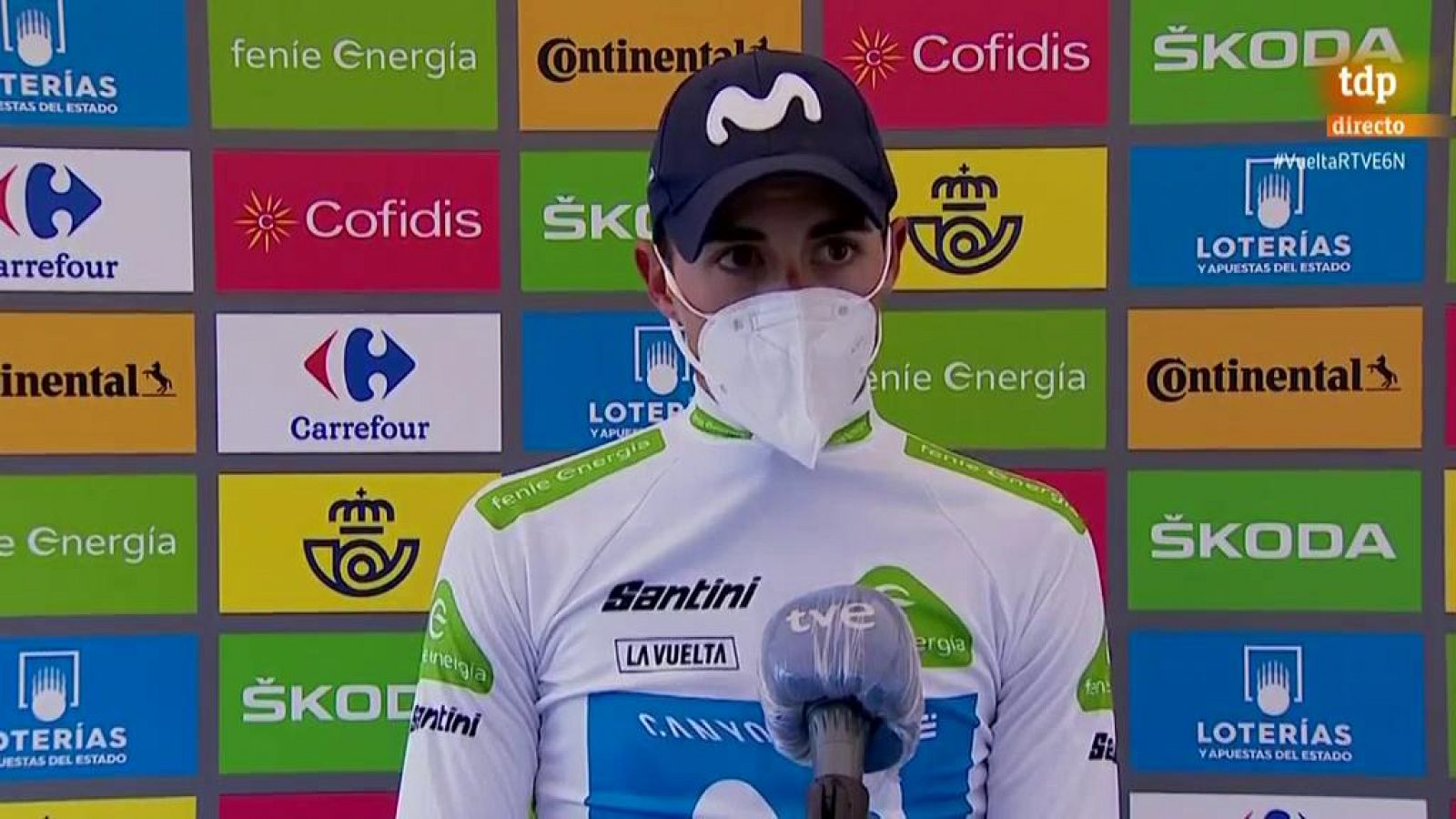 Vuelta 2020 Etapa 16 | Enric Mas: "Queda un día hay que intentar pasar del quinto al cuarto puesto"