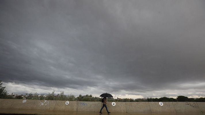 Precipitaciones localmente fuertes o persistentes en la Comunidad Valenciana y el sistema Central