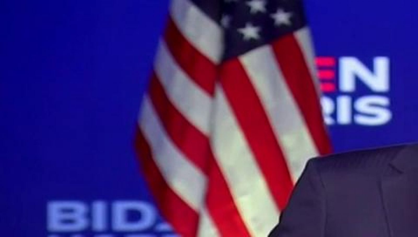 Informativo 24h: Biden adopta un tono presidencial a la espera de ser proclamado: "Queremos que EE.UU. se una, no que se desmorone" | RTVE Play