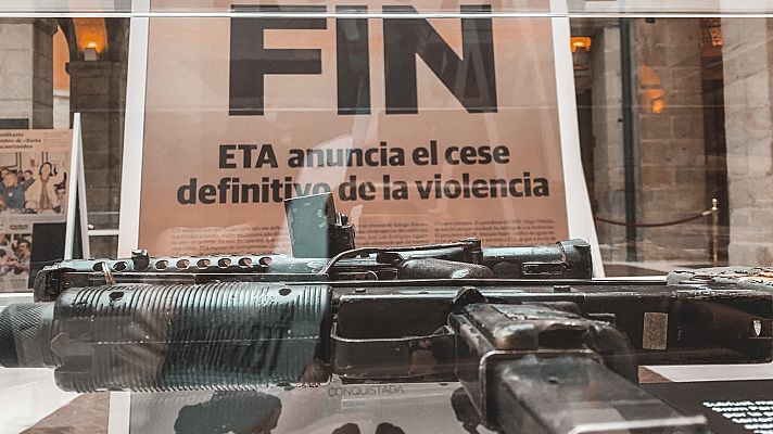 Telediario 1 - Una exposición en Madrid repasa seis décadas de terrorismo en España