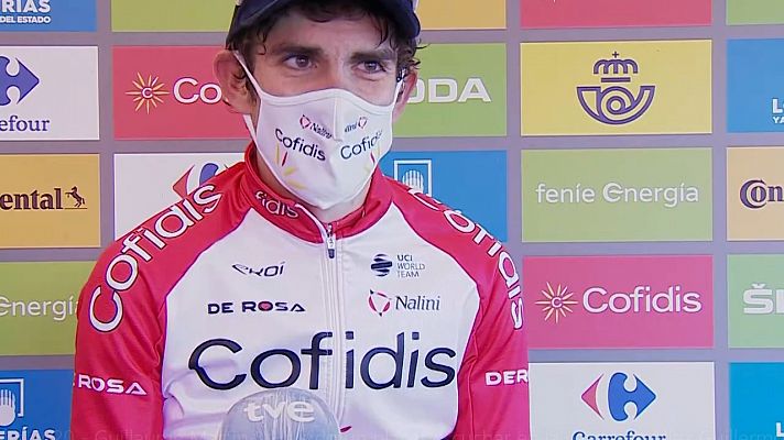 Vuelta ciclista a España - Vuelta 2020 | Guillaume Martin: "Ha sido un placer escuchar en la carretera Allez Guillermo"