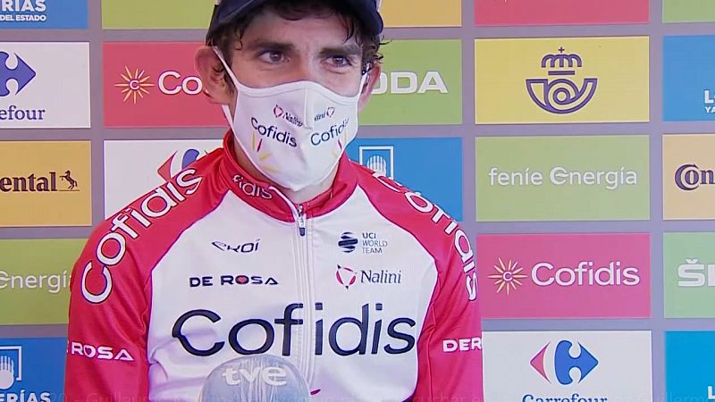Vuelta 2020 | Guillaume Martin: "Ha sido un placer escuchar en la carretera Allez Guillermo"