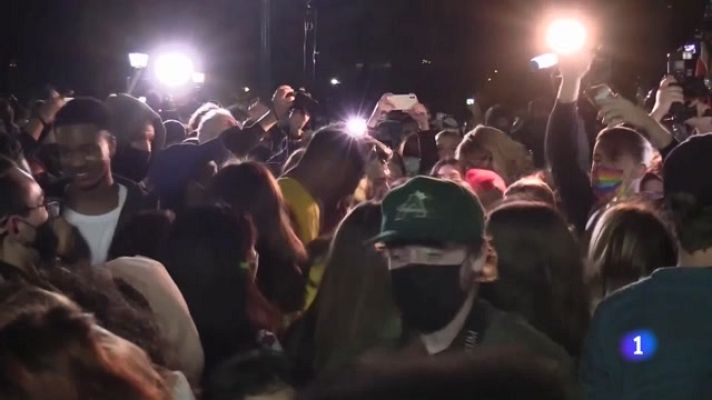 Telediario 1 - Otras elecciones en EE.UU. con recuentos ajustados y polémicos