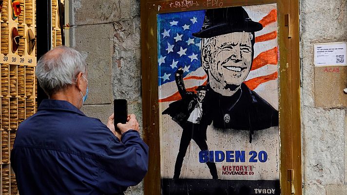 Telediario 1 - Los retos pendientes de España ante la llegada de Biden