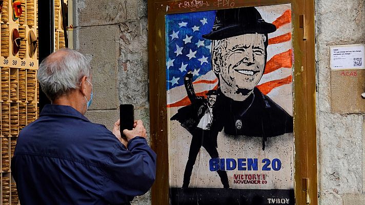 Telediario 1 - Los retos pendientes de España ante la llegada de Biden