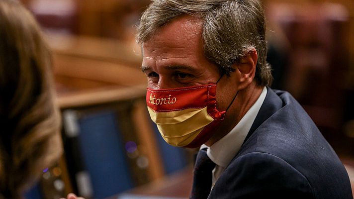 Telediario 1 - El PP exigirá que baje el IVA de las mascarillas