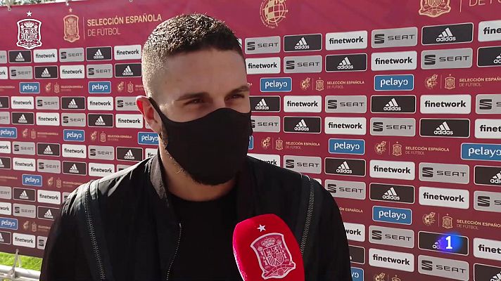 Telediario 1 - Koke vuelve a la selección "con la misma ilusión del primer día"