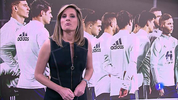 Telediario 1 - Fútbol | Ramos no entrena con la selección por precaución