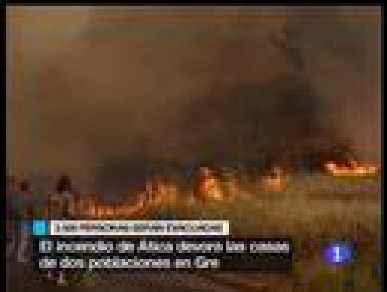 Cerca de 3.500 personas evacuadas por los incendios en Grecia | Ver