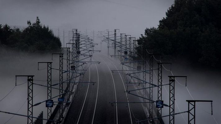 Nieblas en Galicia, ambas mesetas y depresiones del nordeste