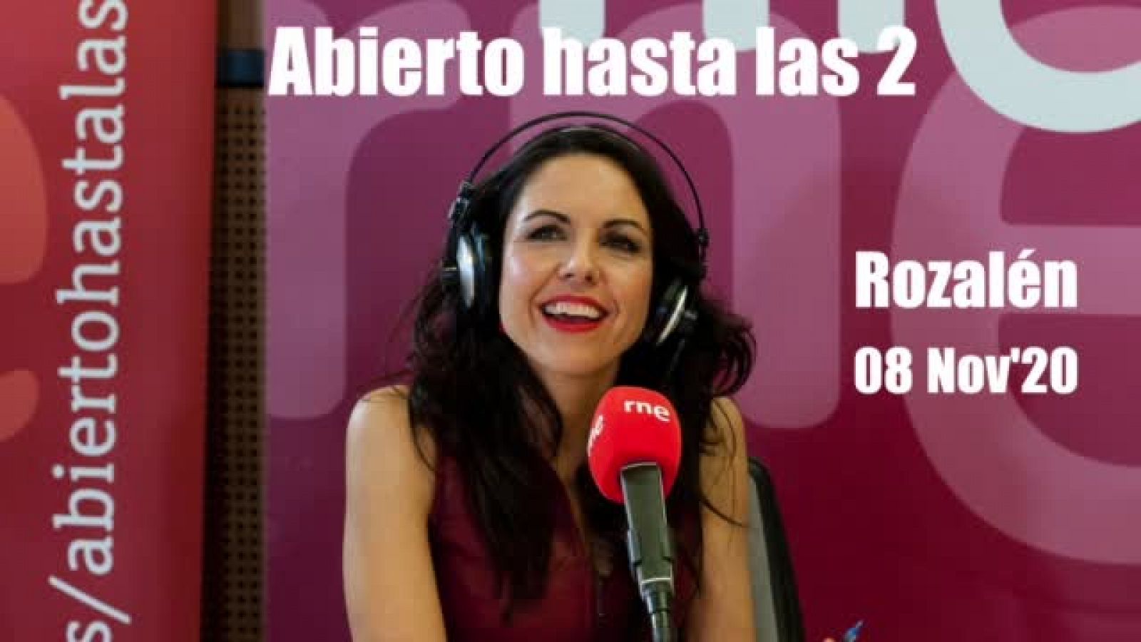 Abierto hasta las dos - Rozalén ' A tu vida' - 08/11/20 - ver ahora