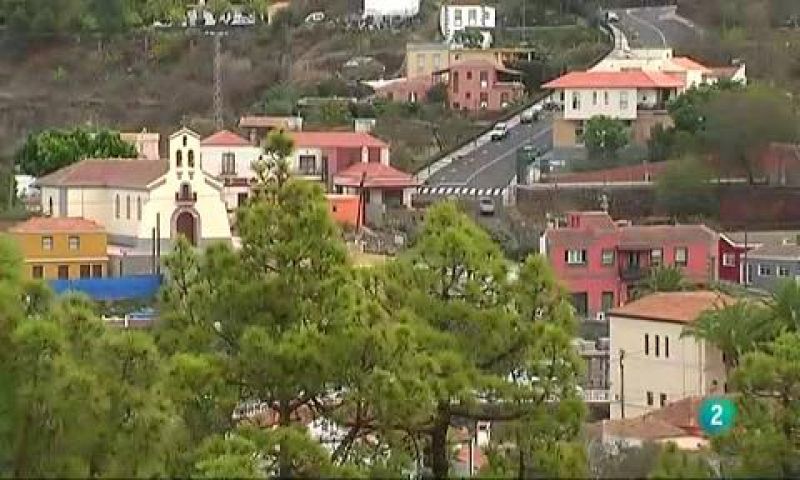 Puntagorda un pequeño municipio de la isla de La Palma 