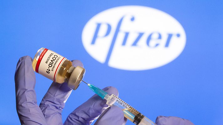 Telediario 1 - España podría recibir dosis suficientes de la vacuna de Pfizer para inmunizar a 10 millones de personas