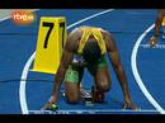 Jamaica consigue el oro 4x100