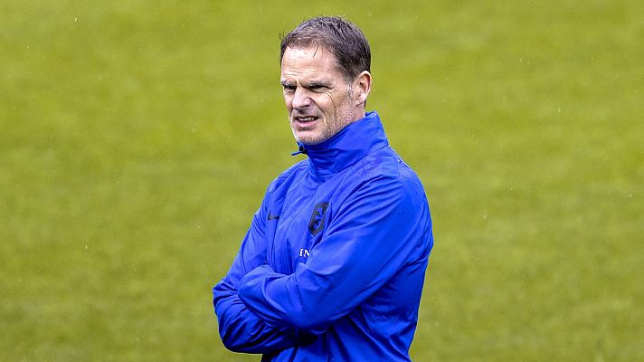 Telediario 1 - De Boer: "Queremos demostrar que somos los mejores"