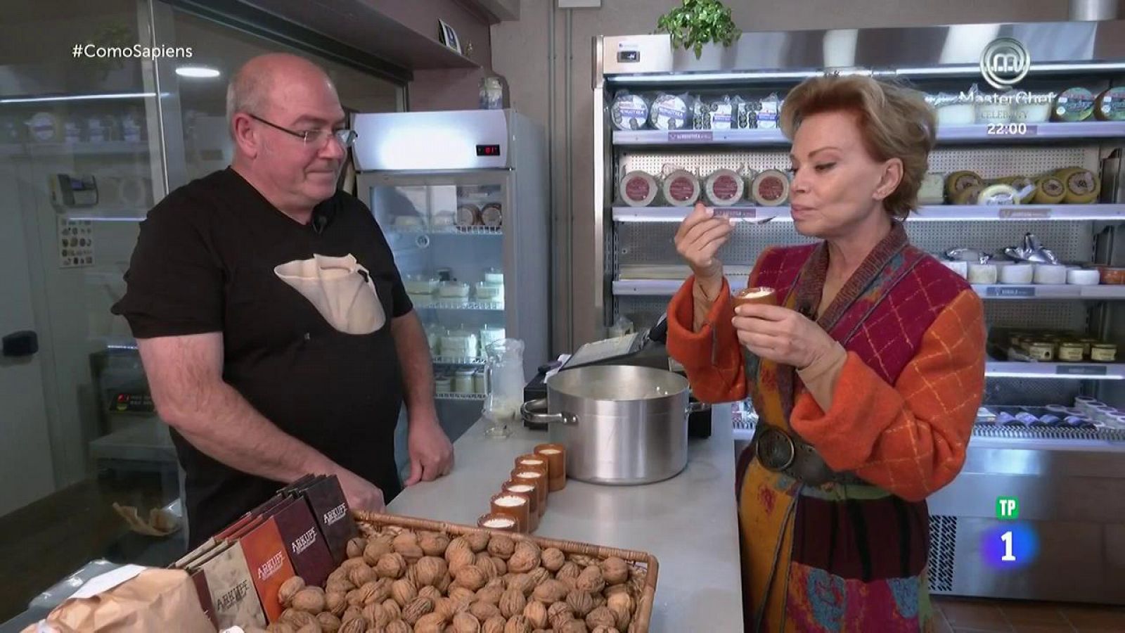 Paloma San Basilio nos enseña cómo se hace la cuajada | Ver