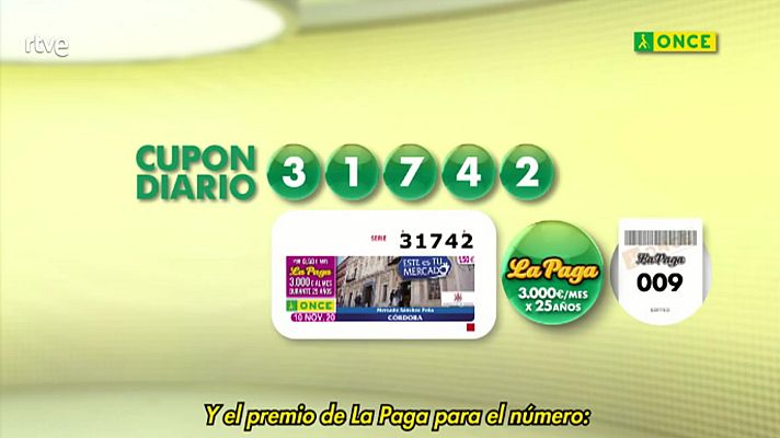 Sorteos ONCE - Sorteo ONCE - 10/11/20