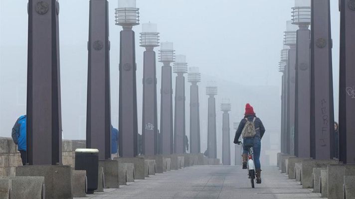 El tiempo - Nieblas extensas este miércoles en la meseta norte y en el valle del Ebro