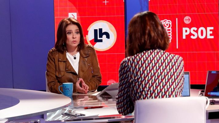 La hora de La 1 - Lastra cree que Ciudadanos "sube el precio" de su apoyo a los Presupuestos y espera que salga ya de la "foto de Colón"