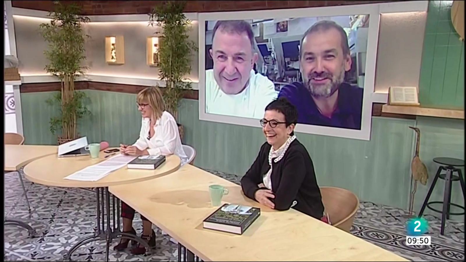 Cafè d'idees - Àngels Ponsa, Carme Ruscalleda i Càritas  | Cafè d'idees - RTVE Catalunya