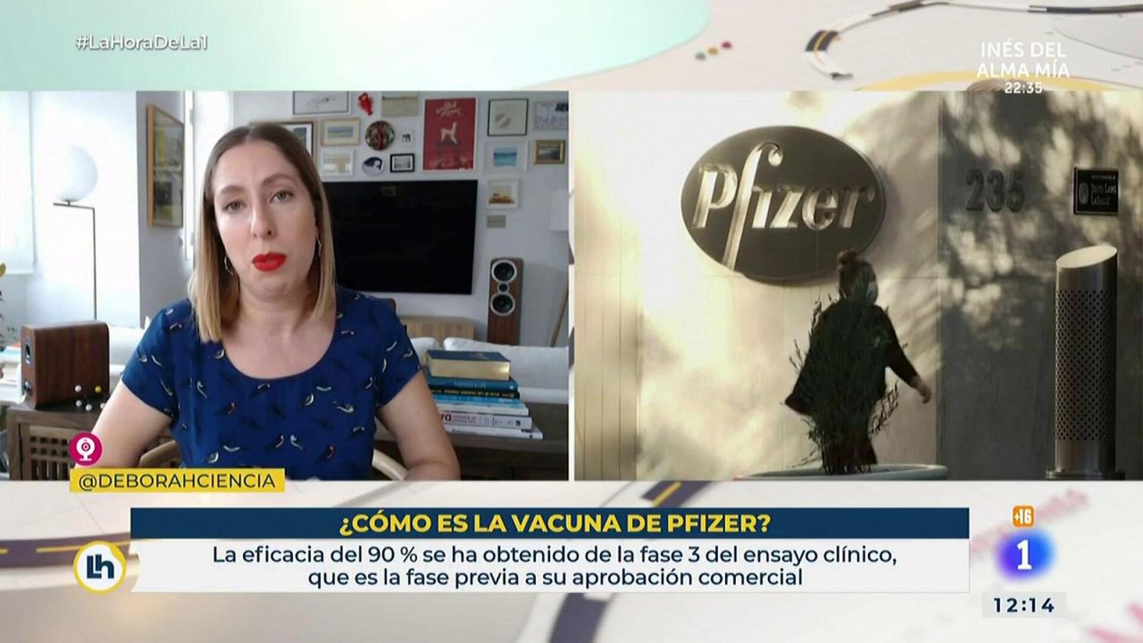 Deborah Ciencia analiza los avances de la vacuna de Pfizer