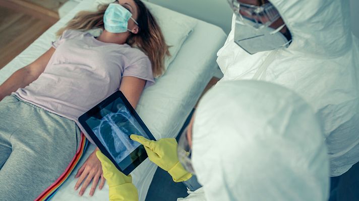 Telediario 1 - Mujer de 43 años: el perfil del enfermo de COVID persistente