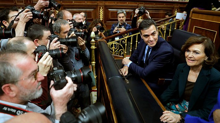 Telediario 1 - Primer CIS sobre los efectos de la crisis de la COVID-19