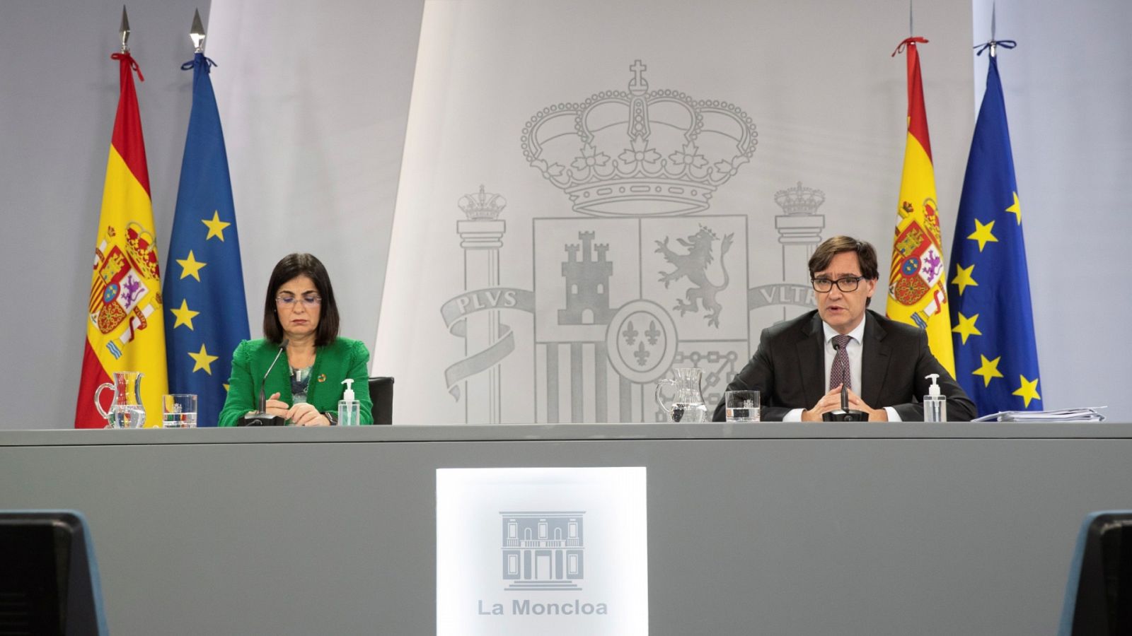 Especial informativo - Comparecencia del ministro de Sanidad, y ministra de Política Territorial - 11/11/20 - RTVE.es