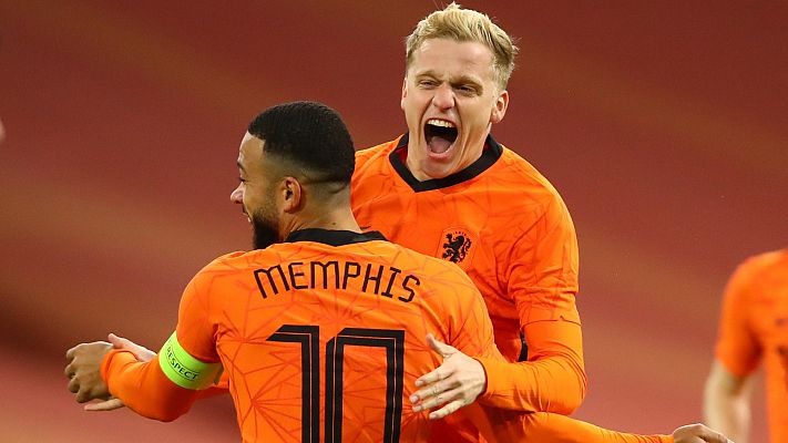  - Países Bajos - España | Van de Beek empata tras un fallo defensivo de España (1-1)