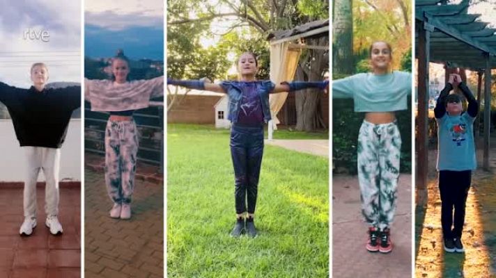 Eurovisión Junior - Soleá y su equipo bailan en favor de la amistad