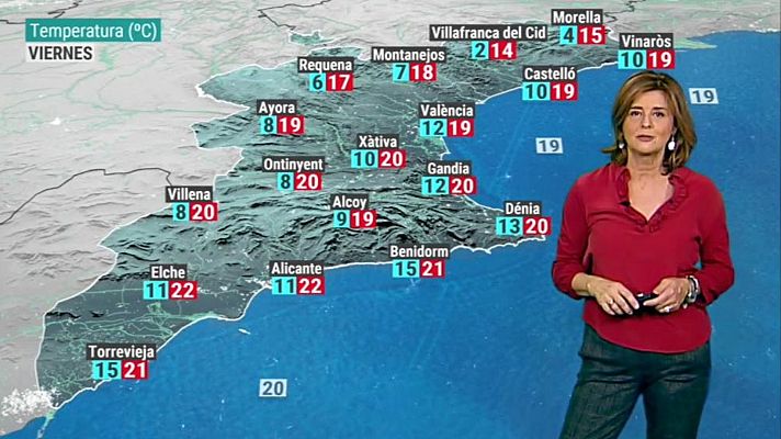 L'informatiu - Comunitat Valenciana - El tiempo en la Comunidad Valenciana - 12/11/20