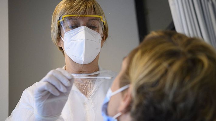 Telediario 1 - Test de COVID-19