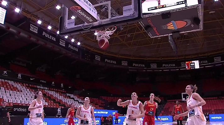 Partido preparación Eurobasket femenino 2021 España - España