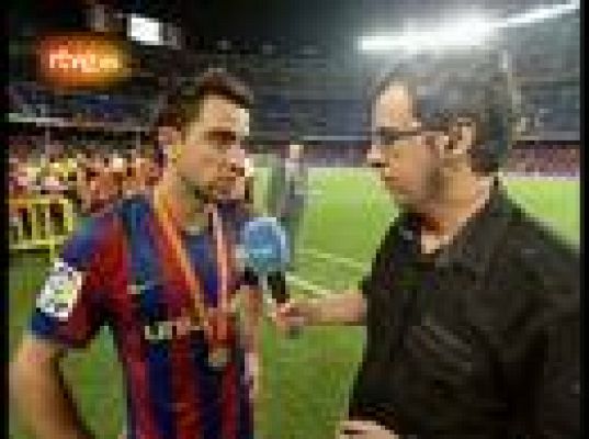 Xavi: 'Queremos más títulos'