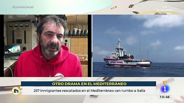 La hora de La 1 - Òscar Camps, de Open Arms, analiza la situación migratoria