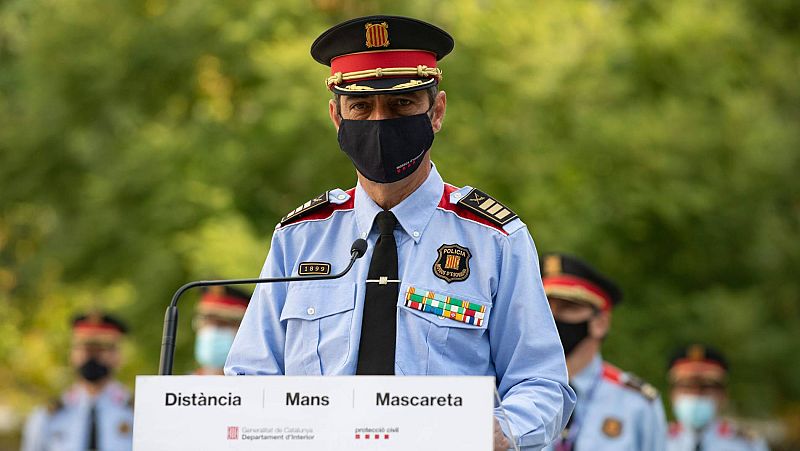 Trapero hace autocr�tica tras recuperar el mando de los Mossos: "Todos pudimos hacerlo mejor. Yo el primero"