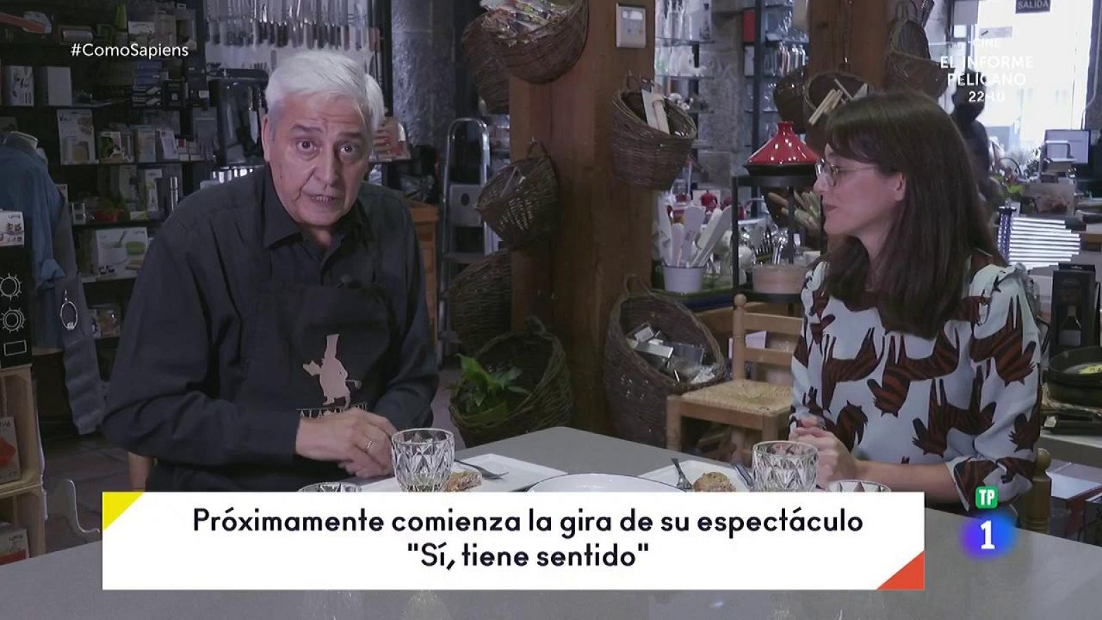 El mentalista Anthony Blake cocina cachopo en Como Sapiens