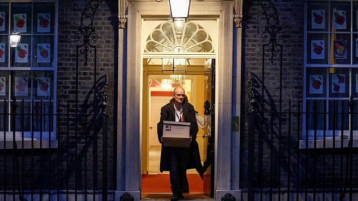 Telediario 1 - Dimite Dominic Cummings, principal asesor de Johnson