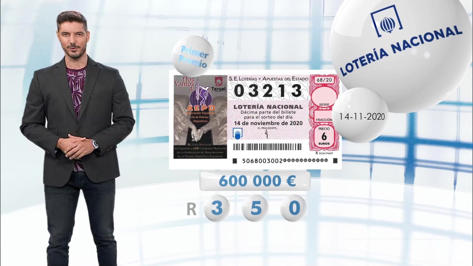 Lotería Nacional - 14/11/20 - ver ahora